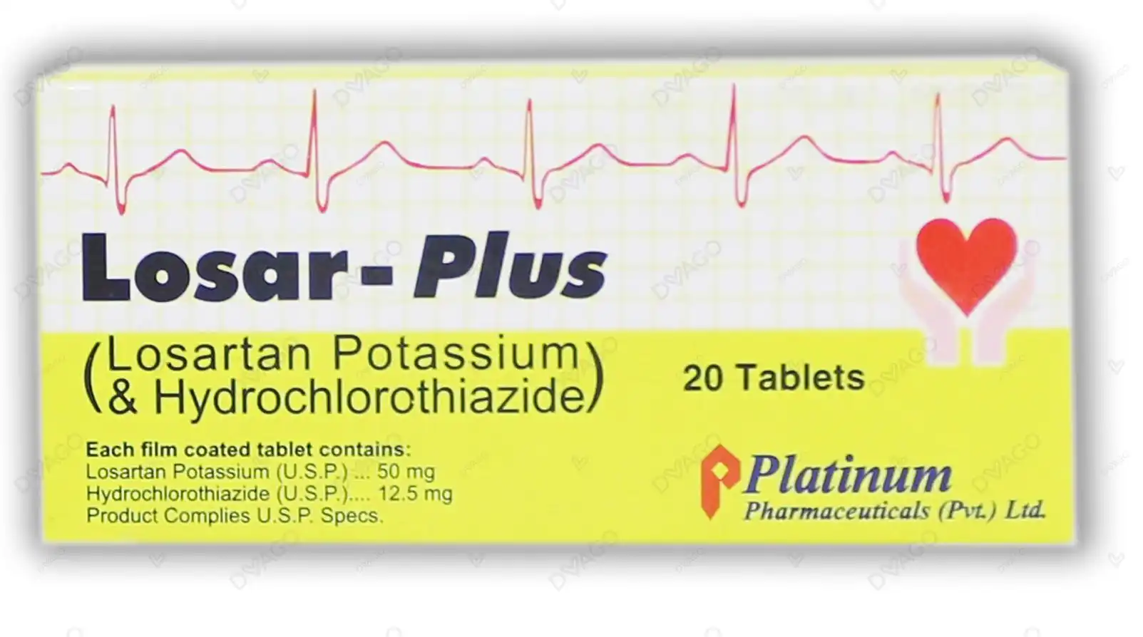 Losar Plus Tablets 50-12.5mg